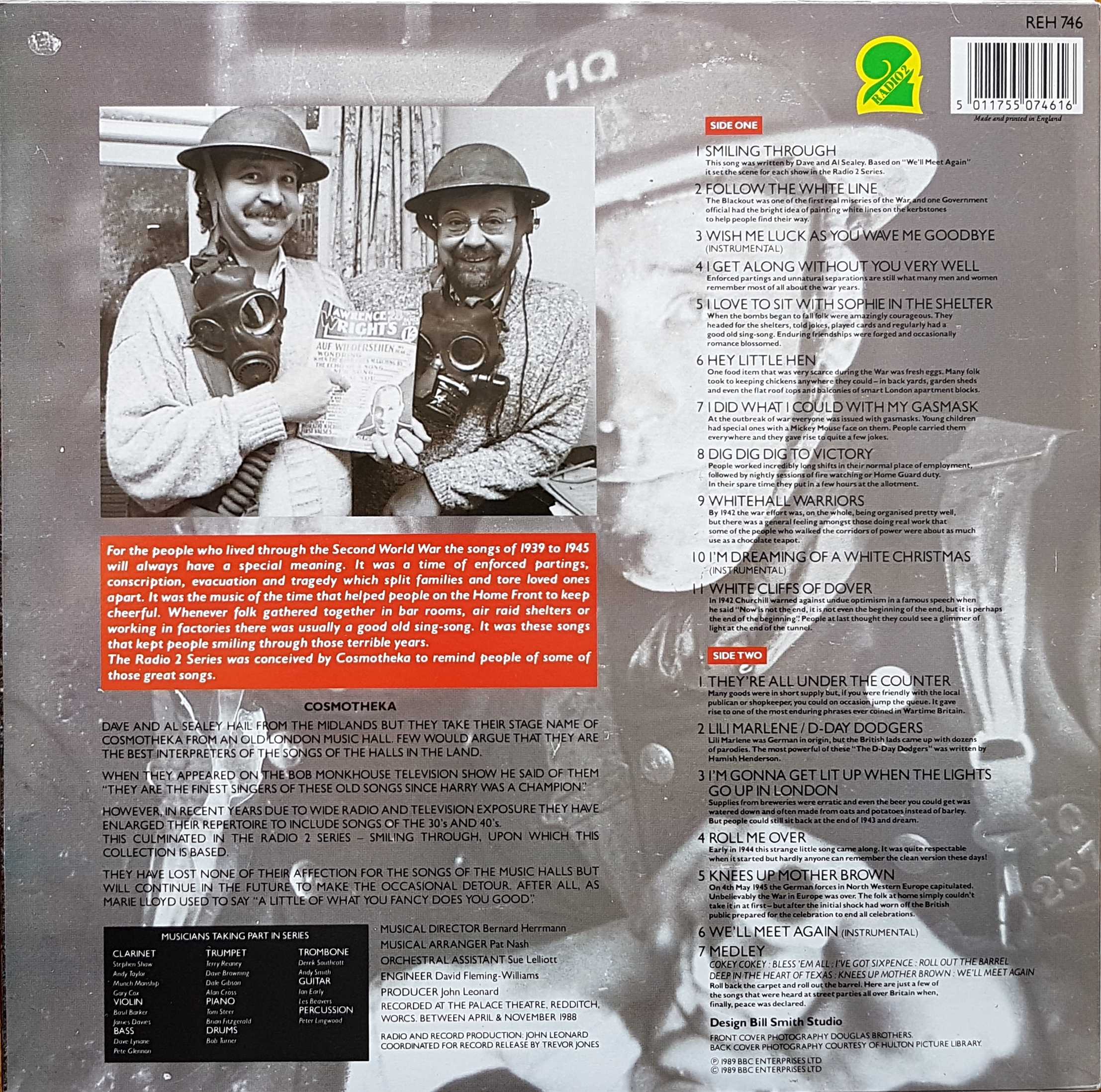 Picture of REH 746 Keep smiling through - Cosmotheka by artist Various from the BBC records and Tapes library